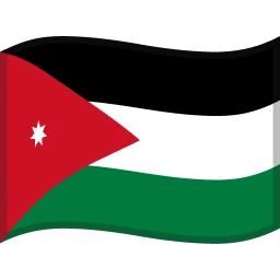 Jordan Flag emoji on Microsoft