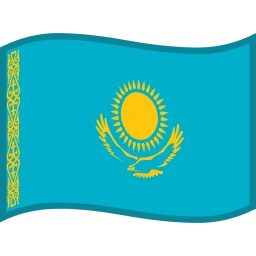 Kazakhstan Flag emoji on Microsoft
