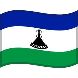 Lesotho Flag emoji on Microsoft