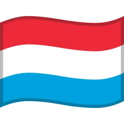Luxembourg Flag emoji on Microsoft
