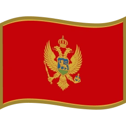 Flagge: Montenegro-Emoji auf Microsoft