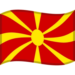 Flagge: Nordmazedonien-Emoji auf Microsoft
