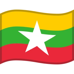 Emoji Bendera: Myanmar (Burma) pada Microsoft