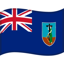 Montserrat Flag emoji on Microsoft