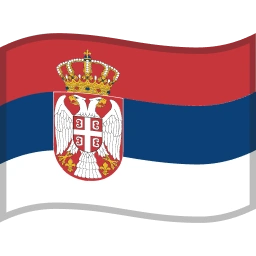 Serbia Flag emoji on Microsoft