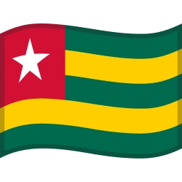 Togo Flag emoji on Microsoft