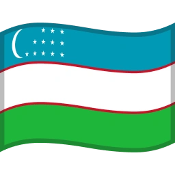 Emoji Bendera: Uzbekistan pada Microsoft