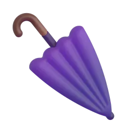 Geschlossener Regenschirm-Emoji auf Microsoft