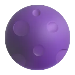 New Moon emoji on Microsoft