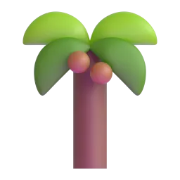 Palm Tree emoji on Microsoft