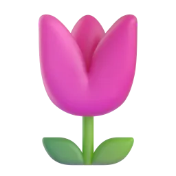 Tulip emoji on Microsoft