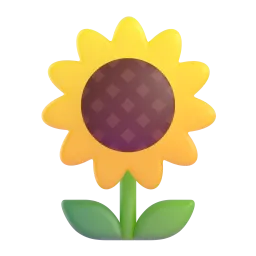 Emoji Girassol no Microsoft