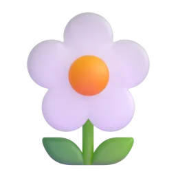 Blossom emoji on Microsoft