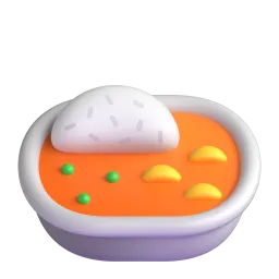 Curry Rice emoji on Microsoft