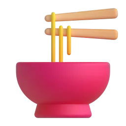 Emoji Mangkuk kukus pada Microsoft