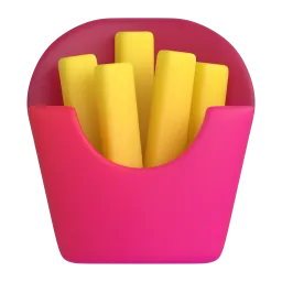 Pommes frites-Emoji auf Microsoft