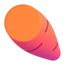 Roasted Sweet Potato emoji on Microsoft