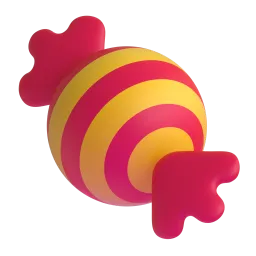 Candy emoji on Microsoft