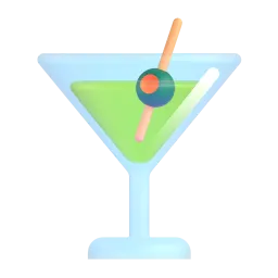 Cocktail Glass emoji on Microsoft