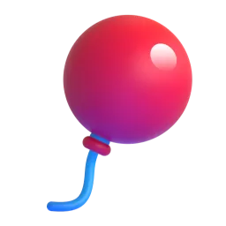 Emoji Balão no Microsoft