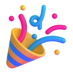 Party Popper emoji on Microsoft