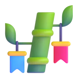 Tanabata-Baum-Emoji auf Microsoft
