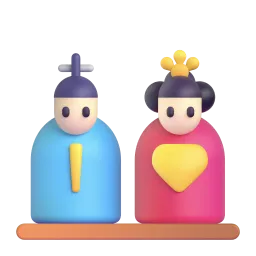 Emoji Bambole giapponesi su Microsoft