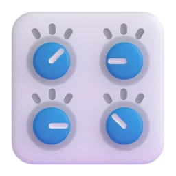 Control Knobs emoji on Microsoft