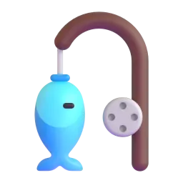 Microsoft üzerinde Olta emojisi