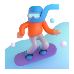 Emoji Persona sullo snowboard: carnagione olivastra su Microsoft