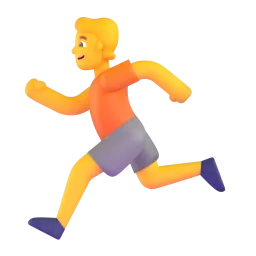 Emoji Pelari pada Microsoft