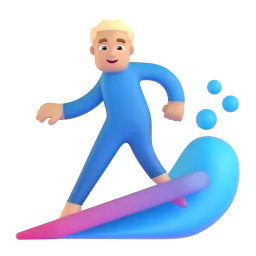 Emoji Lelaki meluncur air: ton kulit sederhana pada Microsoft