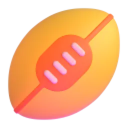 אימוג'י כדור רוגבי ב-Microsoft