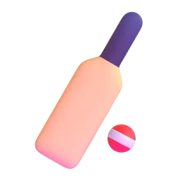 Cricket Game emoji on Microsoft