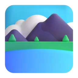 National Park emoji on Microsoft