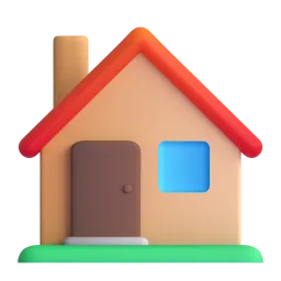อีโมจิ บ้านเดี่ยว บน Microsoft