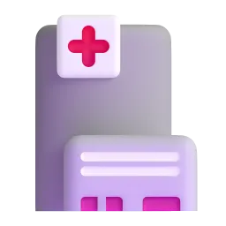 Hospital emoji on Microsoft