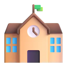School emoji on Microsoft