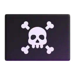 Emoji Bendera lanun pada Microsoft