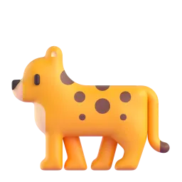 Leopard emoji on Microsoft
