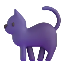Black Cat emoji on Microsoft