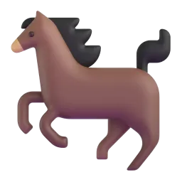 Emoji Kuda pada Microsoft