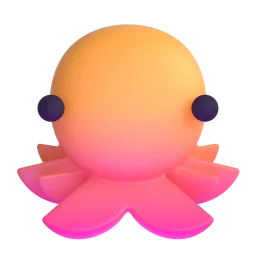 Oktopus-Emoji auf Microsoft