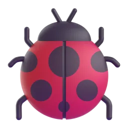Marienkäfer-Emoji auf Microsoft