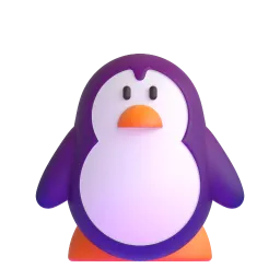 Penguin emoji on Microsoft