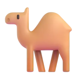 Dromedar-Emoji auf Microsoft