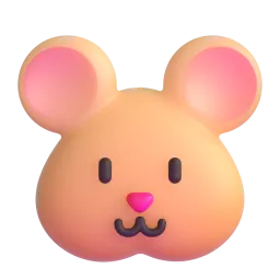 Hamster-emoji op Microsoft