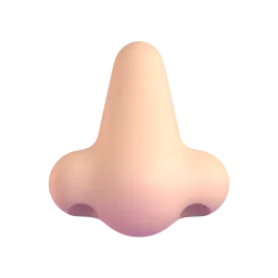 Nose: Light Skin Tone emoji on Microsoft