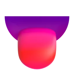 Zunge-Emoji auf Microsoft