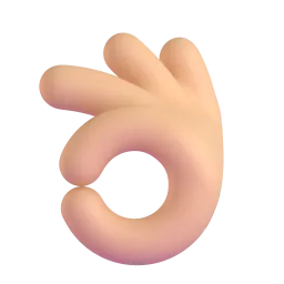 OK Hand: Medium Skin Tone emoji on Microsoft